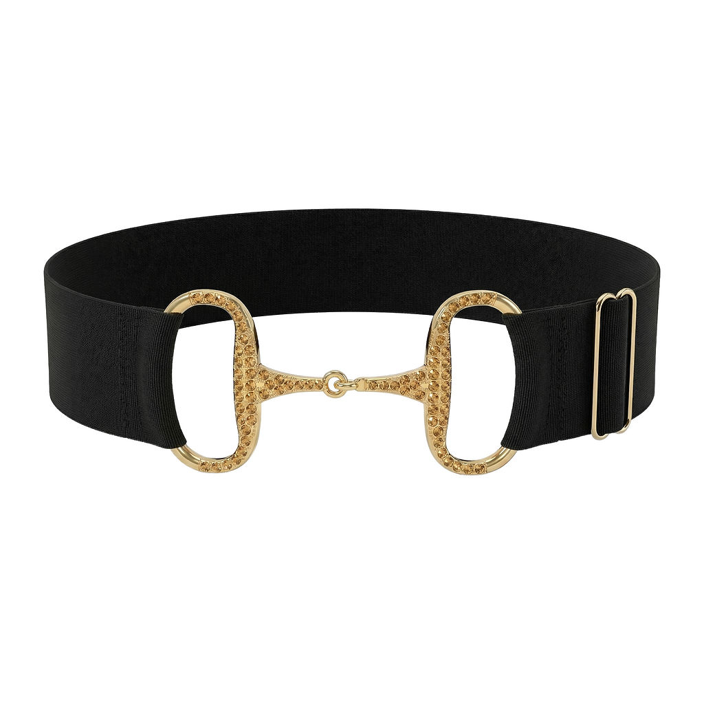 Snaffle Bit Belt | Premium Elastic Equestrian Belt
