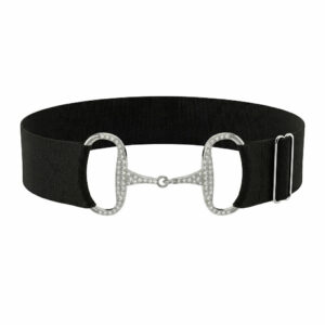 Snaffle Bit Belt | Premium Elastic Equestrian Belt