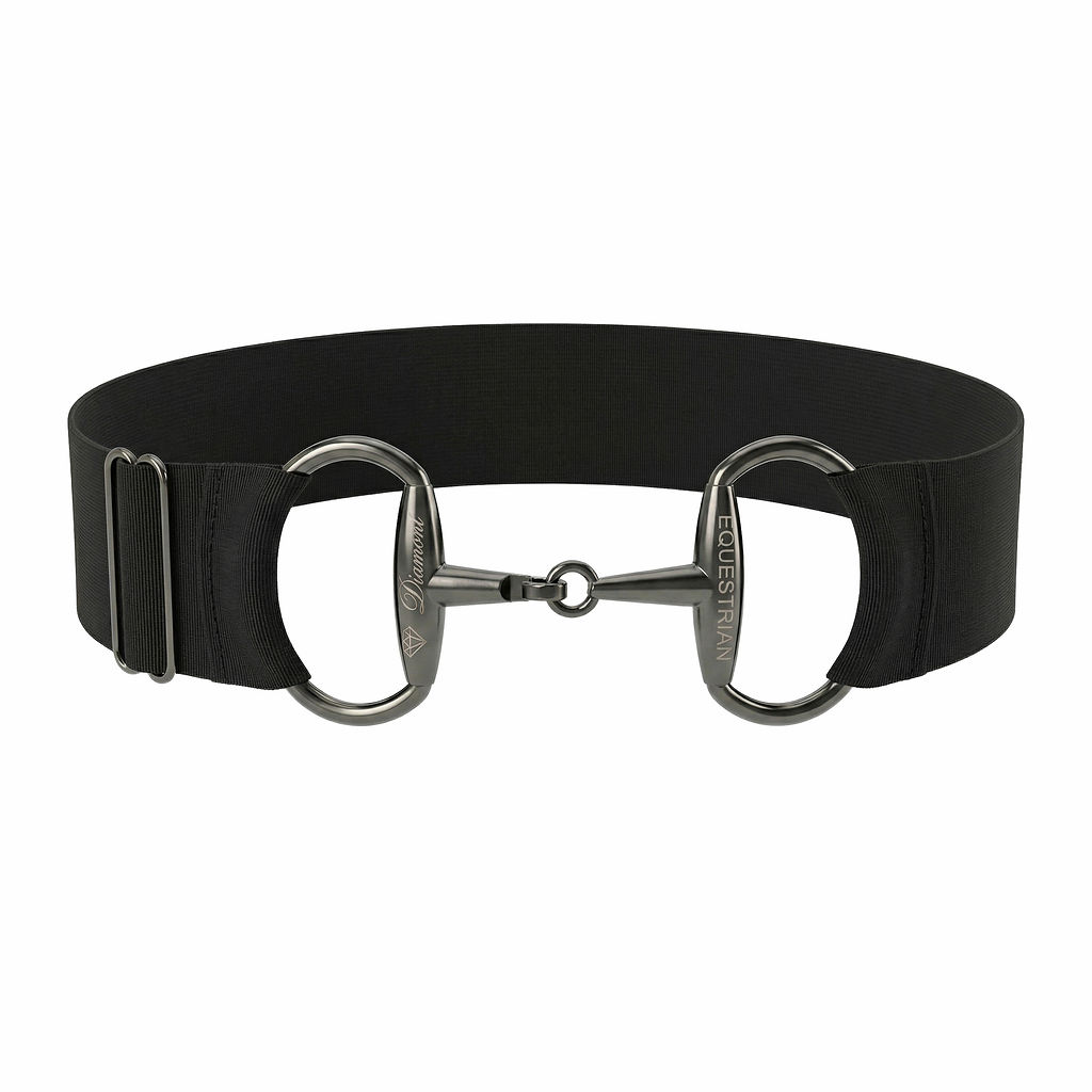 Snaffle Bit Belt | Premium Elastic Equestrian Belt