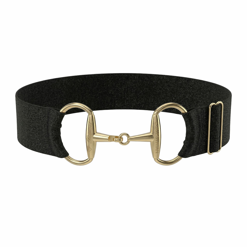 Snaffle Bit Belt | Premium Elastic Equestrian Belt