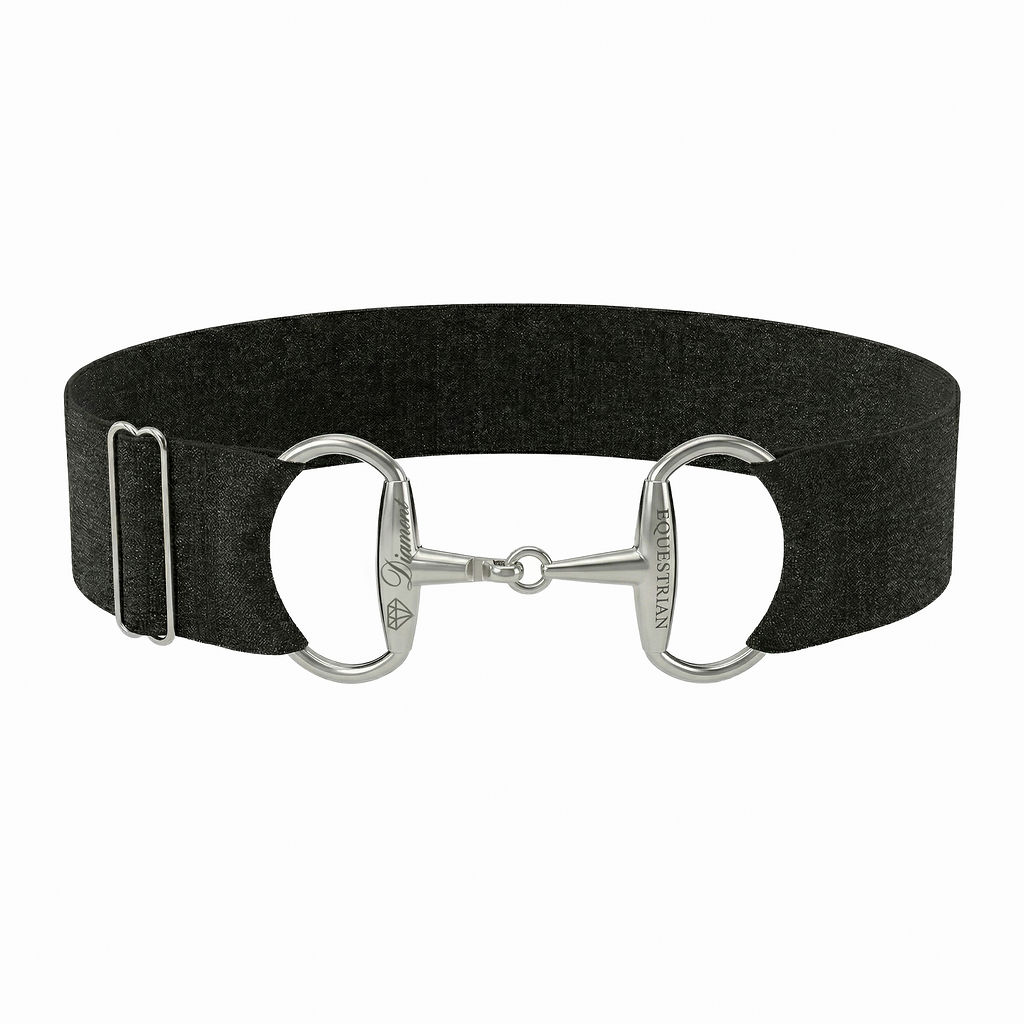 Snaffle Bit Belt | Premium Elastic Equestrian Belt
