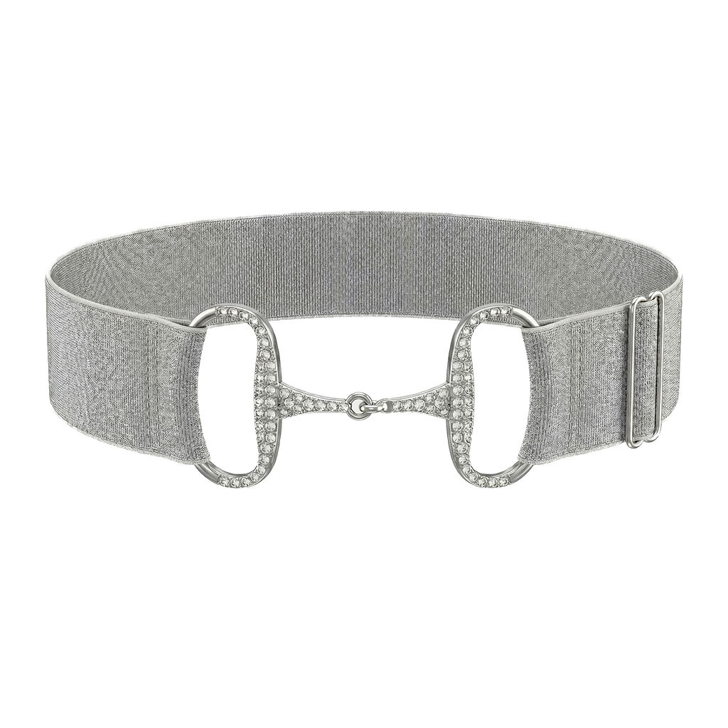 Snaffle Bit Belt | Premium Elastic Equestrian Belt