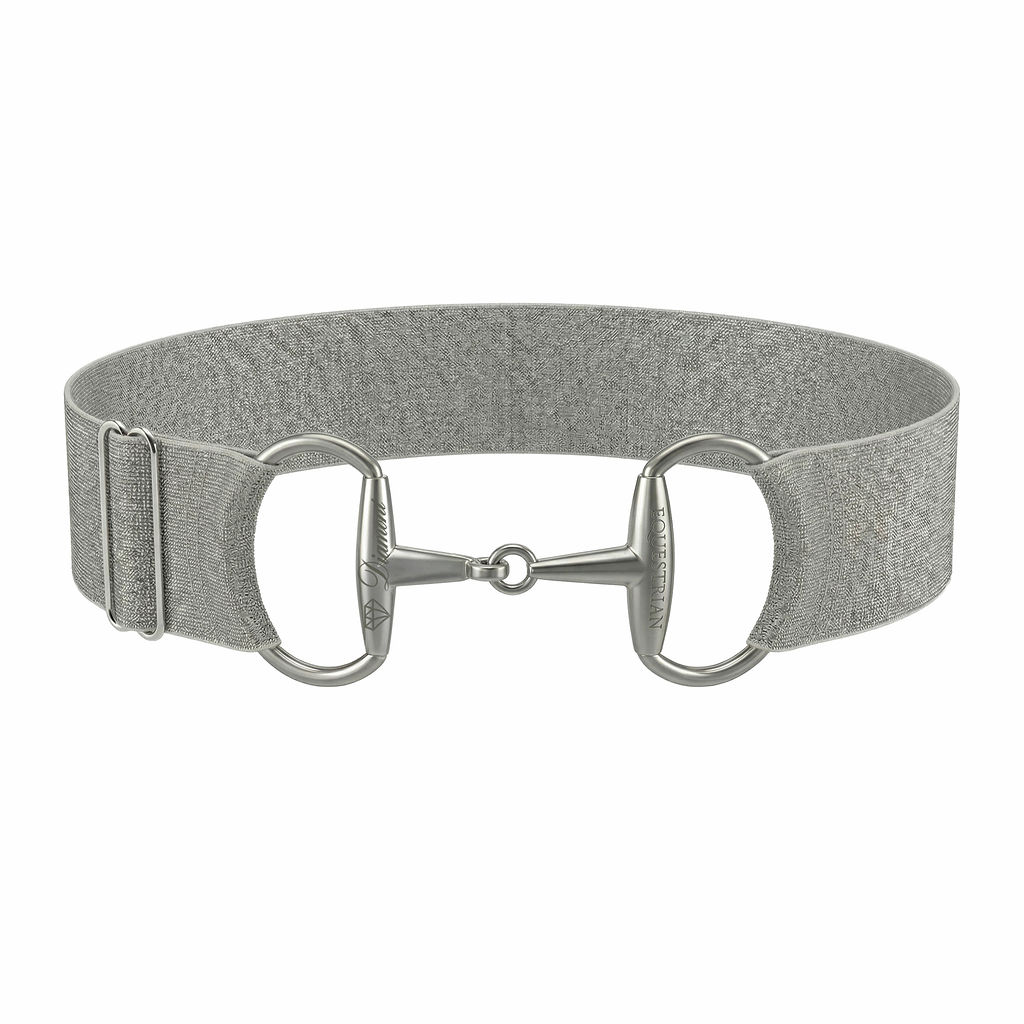 Snaffle Bit Belt | Premium Elastic Equestrian Belt