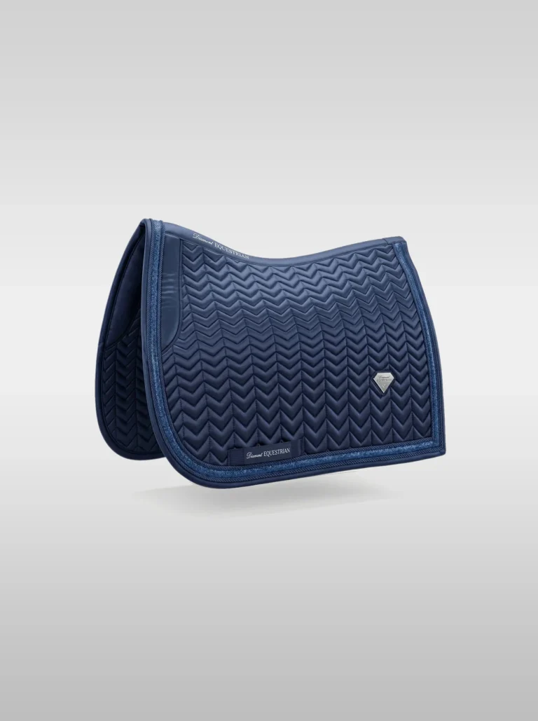 Prestige Dressage Saddle Pad – Navy | Premium Equestrian Saddle Pad