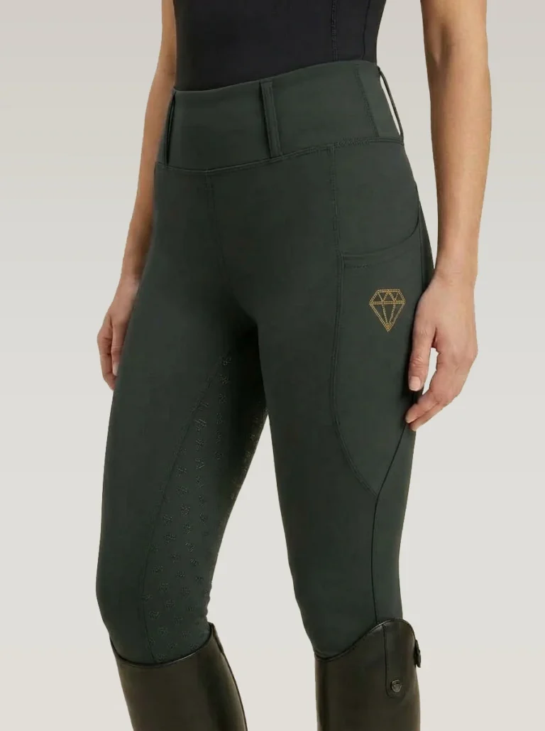 Prestige Riding Leggings – Green | Women's Equestrian Leggings