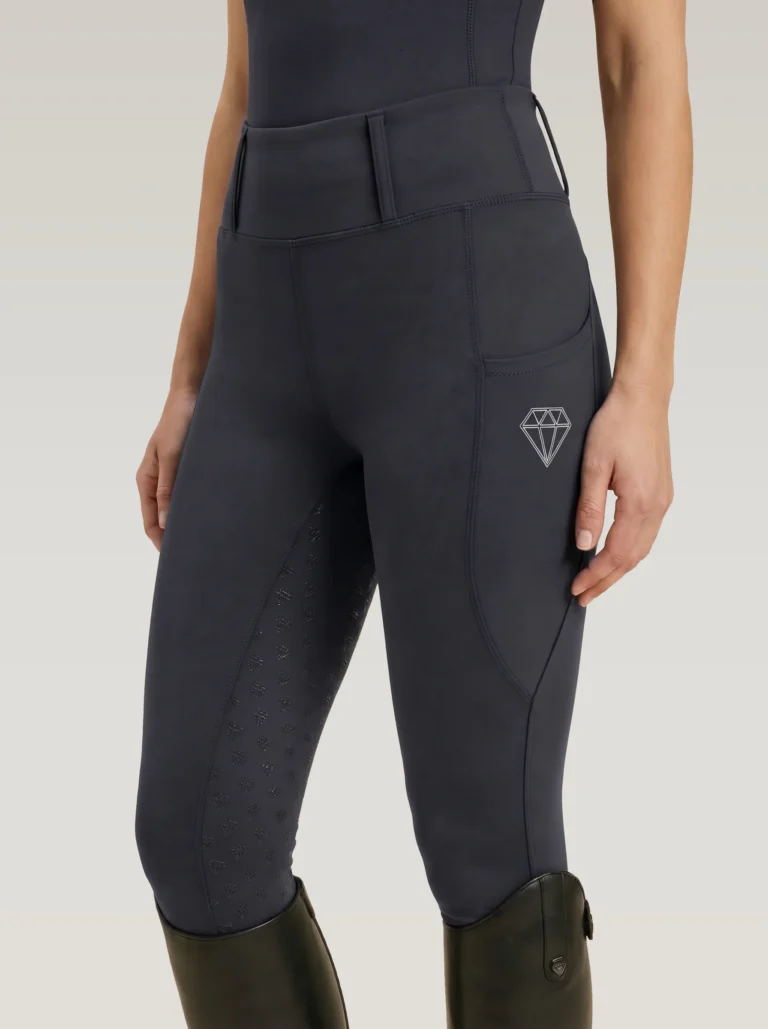 Prestige Riding Leggings – Grey | Women's Equestrian Leggings