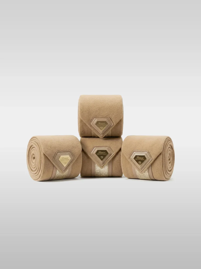 Prestige Polo Wraps – Beige | Premium Equestrian Bandages