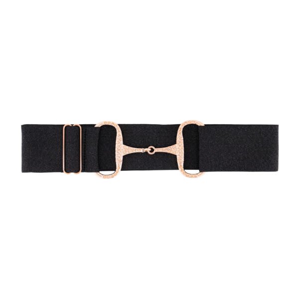 Snaffle Bit Belt Rose Gold Stardust