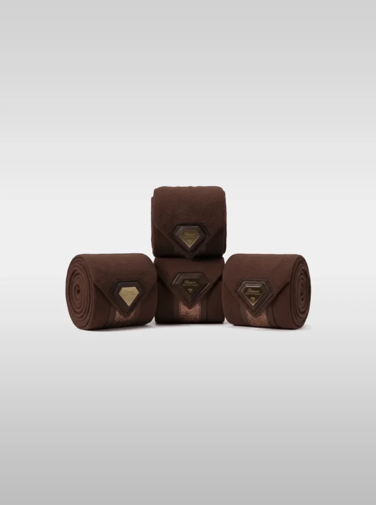 Prestige Polo Wraps – Chocolate | Premium Equestrian Bandages